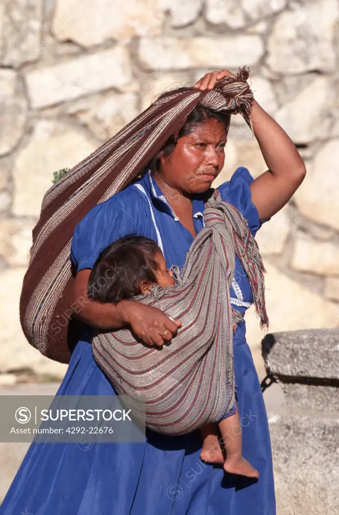 Mexico,mother with child