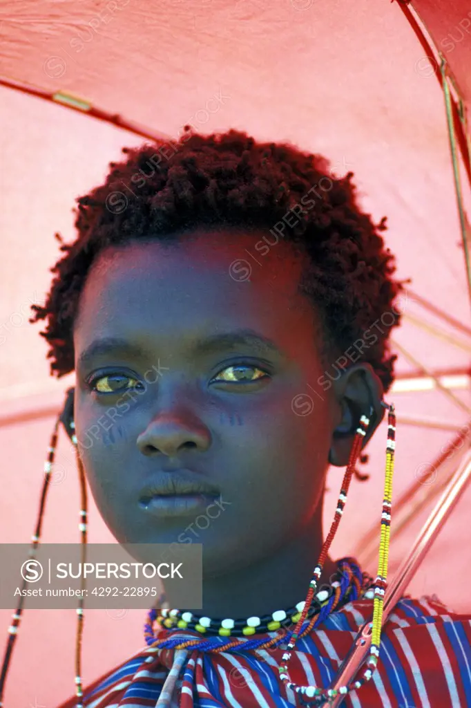 Masai young woman