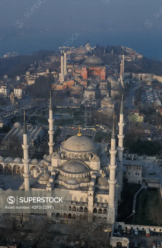 Turkey, Istanbul,Blue Mosque and St.Sophia