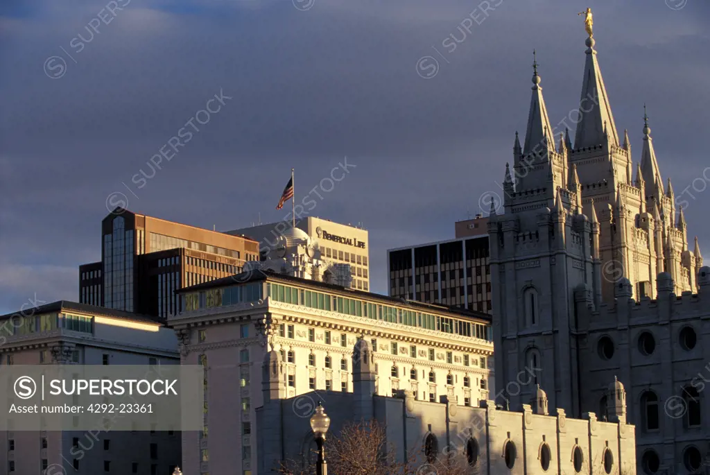 Salt Lake City,The Mormon temple