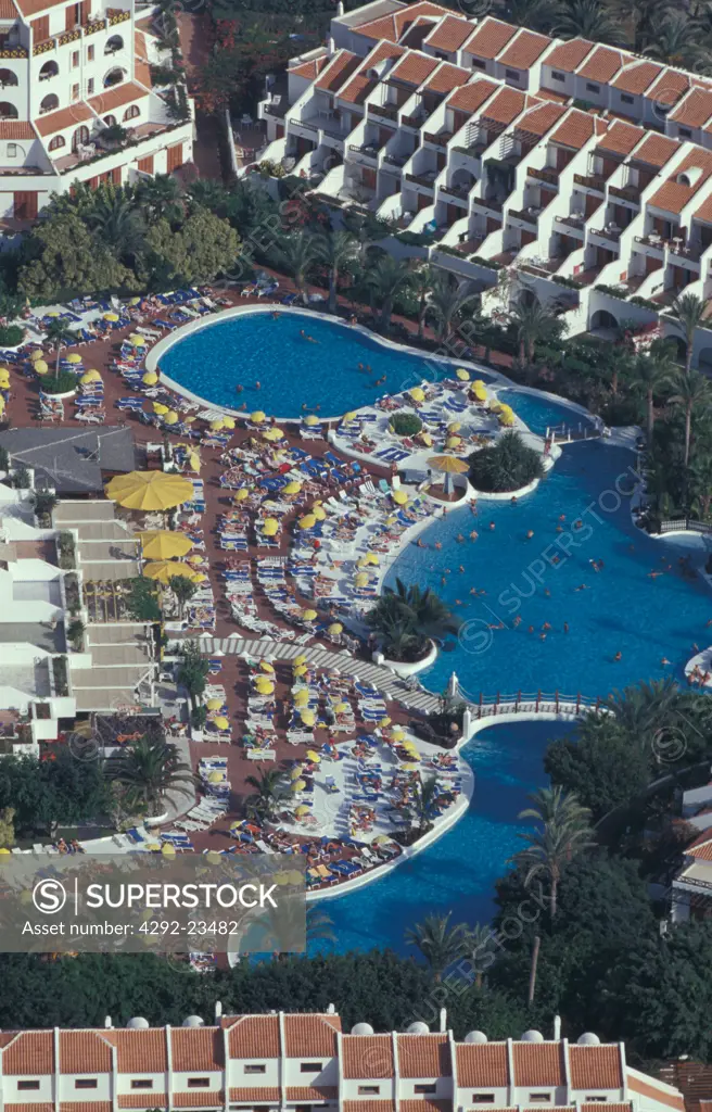 Spain - Canary Islands, Tenerife, Los Cristianos, hotel