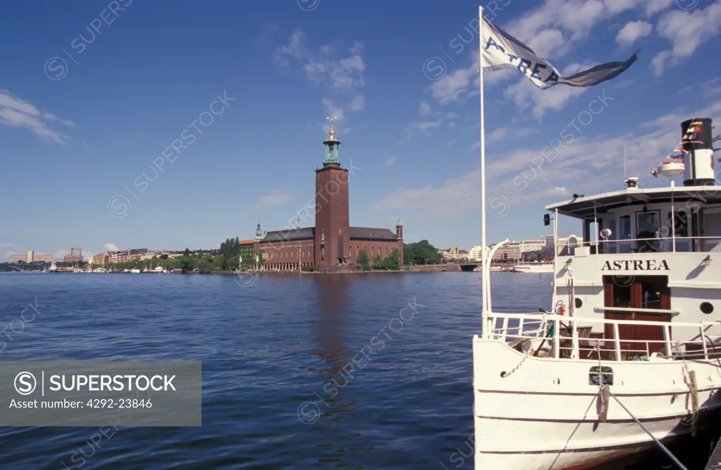 Sweden, Stockholm, town hall