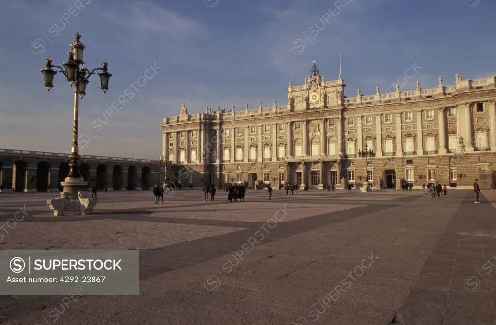 Spain, Madrid, The Royal Palace