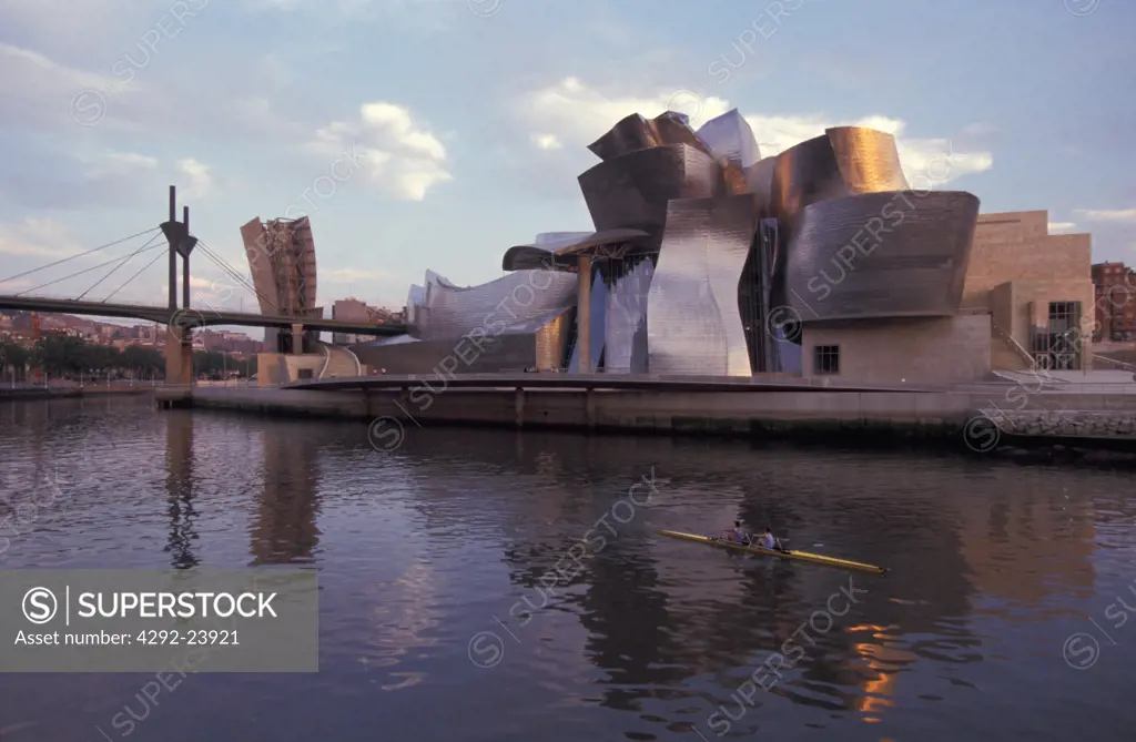 Spain, Basque Region, Bilbao, The Guggenheim Museum
