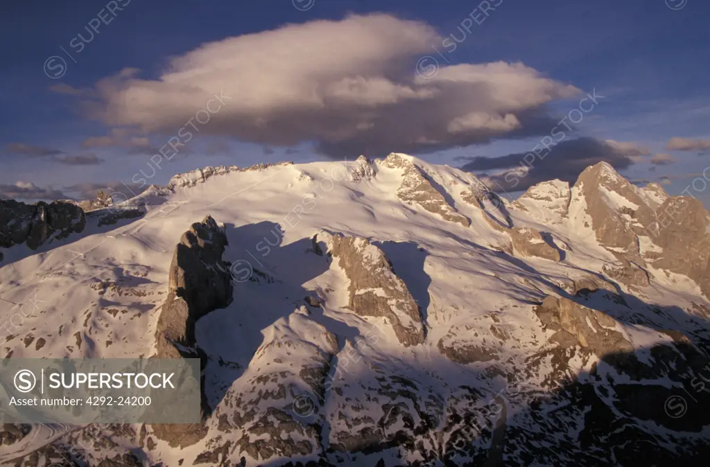 Italy, Alps, The Dolomites: the Marmolada