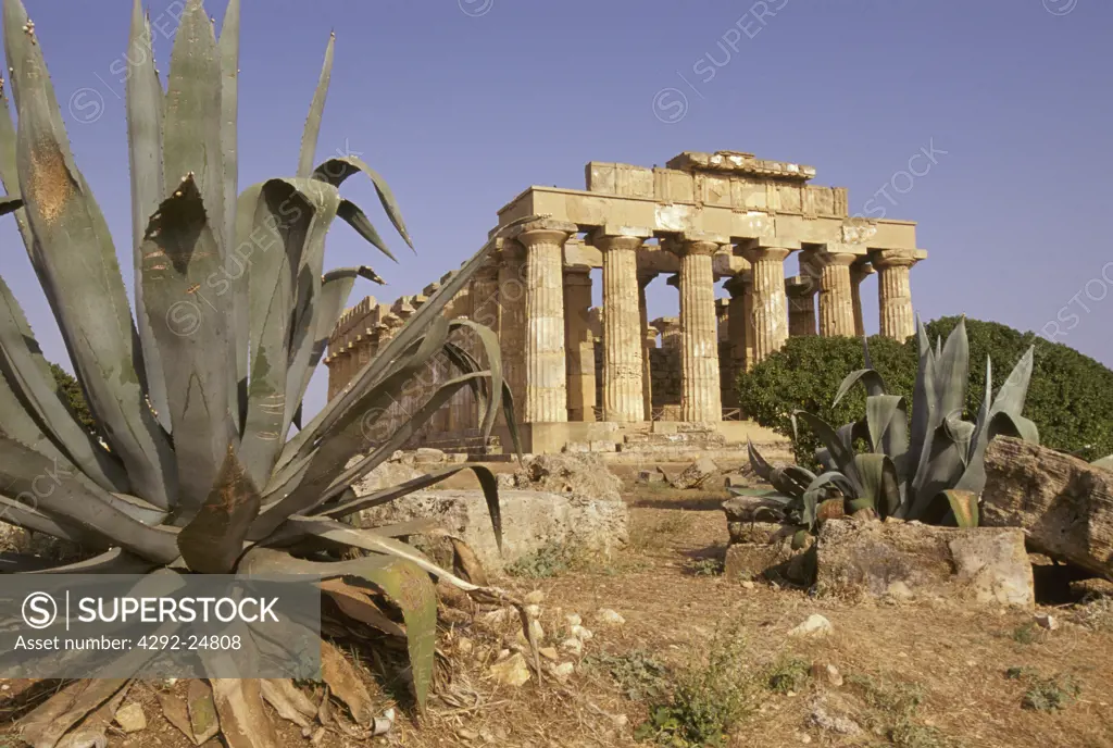 Temple ruins. Selinunte, Sicily, Italy.