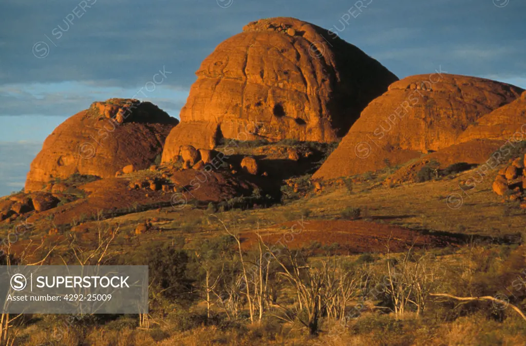 Australia, Olga Uluru mount