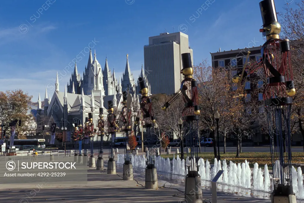 Utah, Salt Lake city, downtown