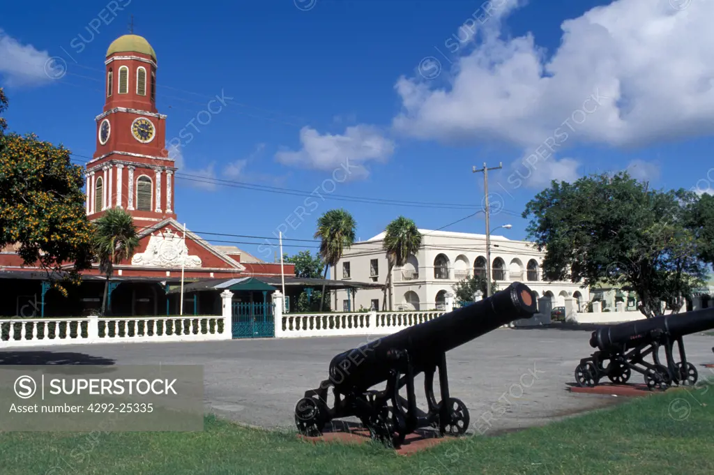 Barbados, Bridgetown, old military garrison
