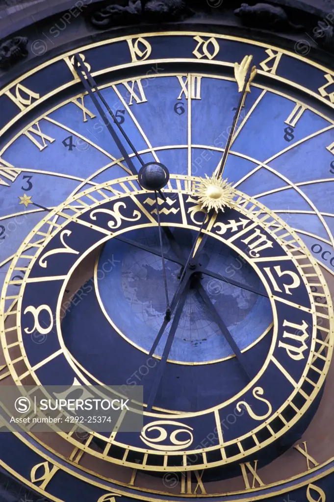 Europe, Czech Republic, Prague, old town, astronomical clock
