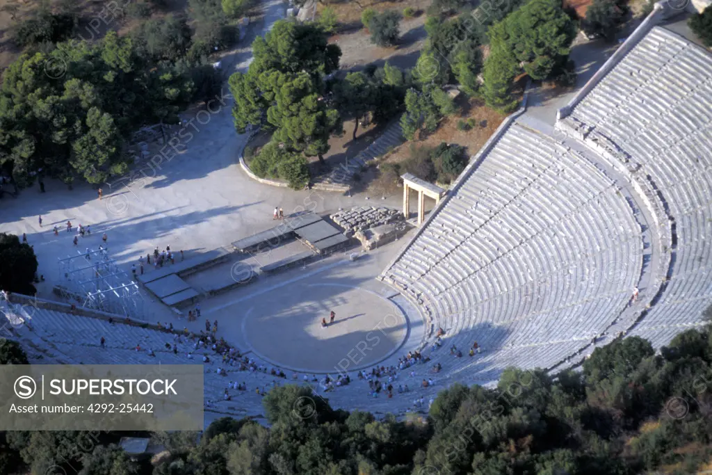 Greece, Epidaurus the amphitheatre