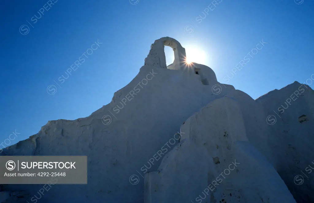Greece - Cyclades , Church in Mykonos Island