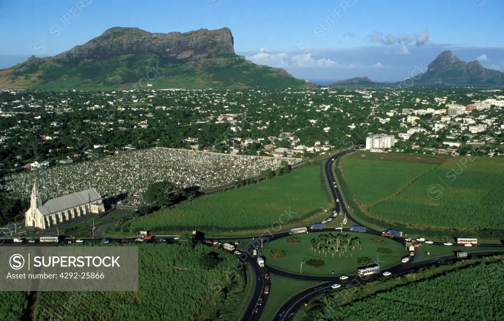 Mauritius, village of Quattre Bornes