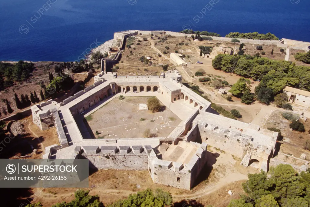 Greece, Peloponnesus, Fort of Pilos