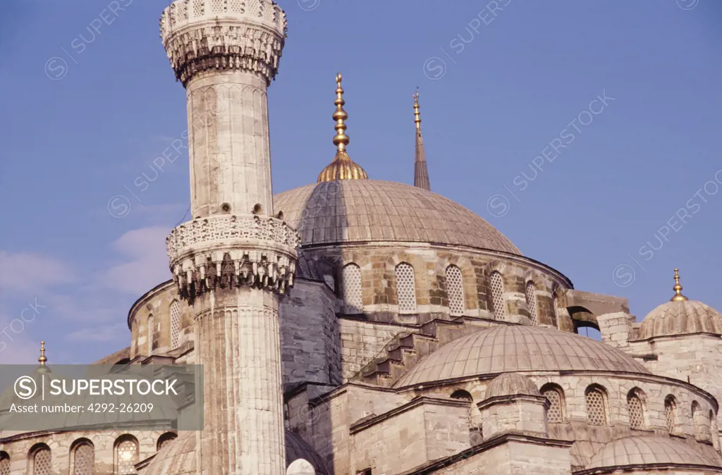 Turkey, Istanbul, Sultanahmet Mosque, Blue Mosque