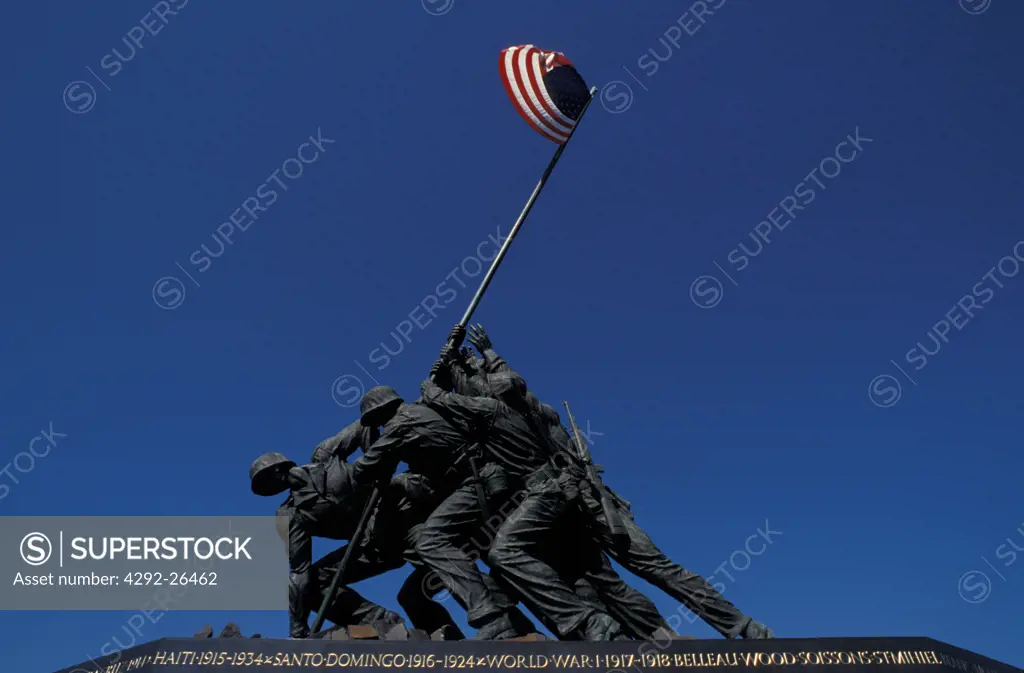 US Marine Corps War Memorial, Washington DC, USA
