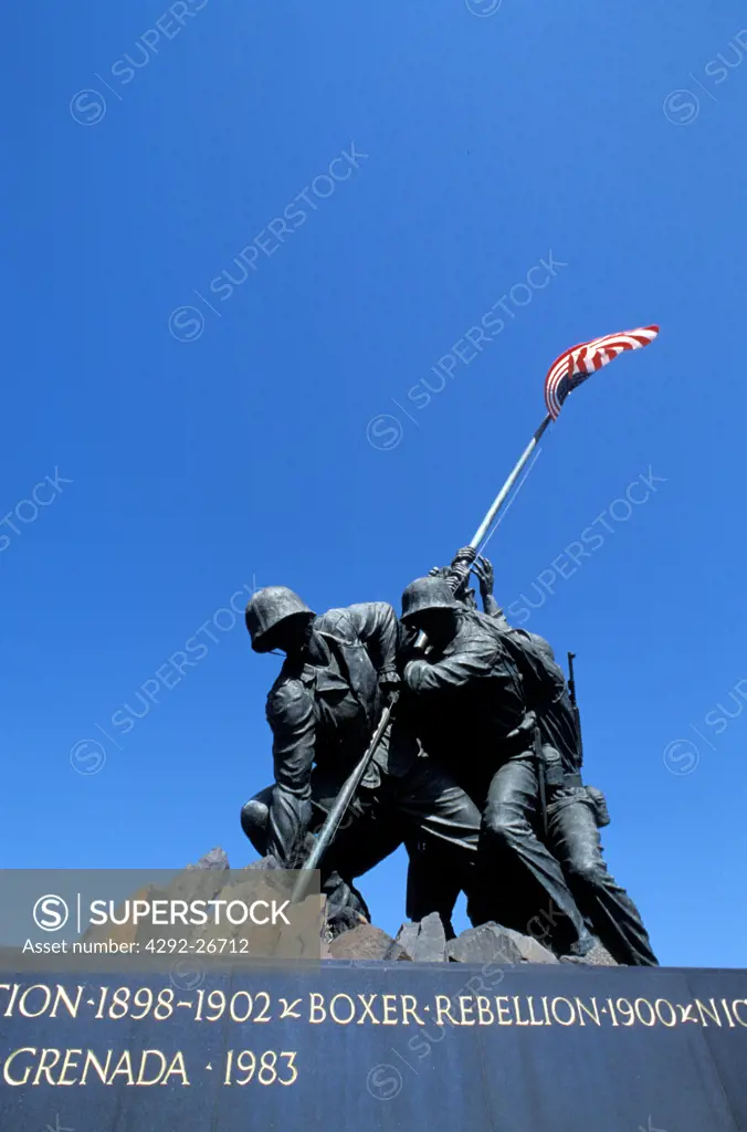 US Marine Corps War Memorial, Washington DC, USA