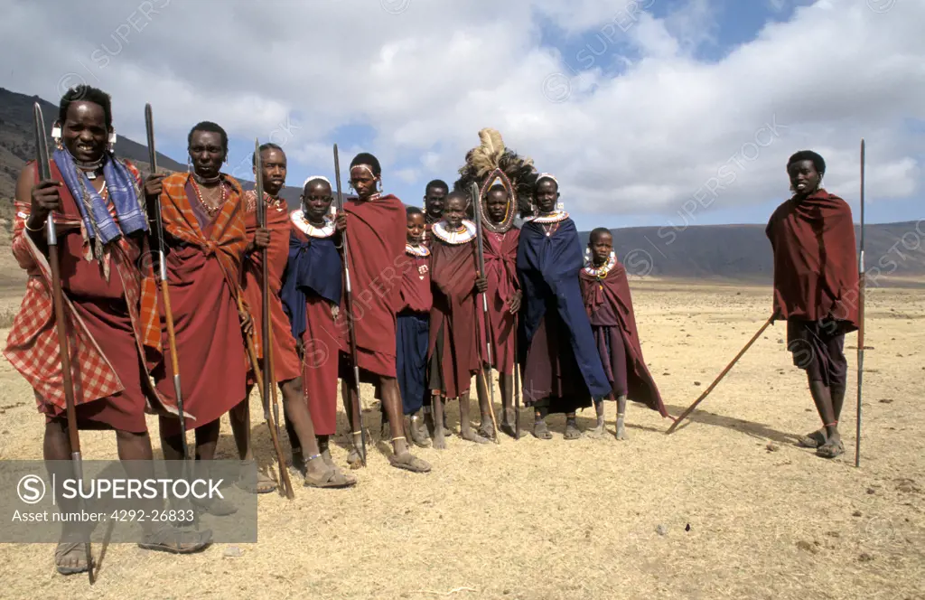 Africa, Tanzania, Masai people