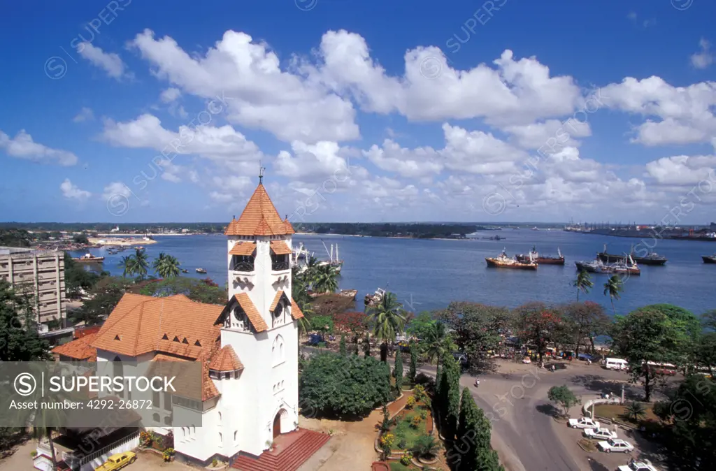 Africa, Tanzania, Dar es Salaam, Protestant church