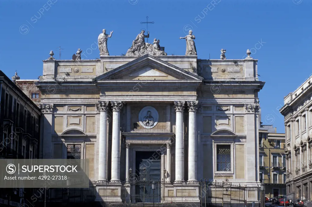 Italy, Sicily, Catania, San Biagio church