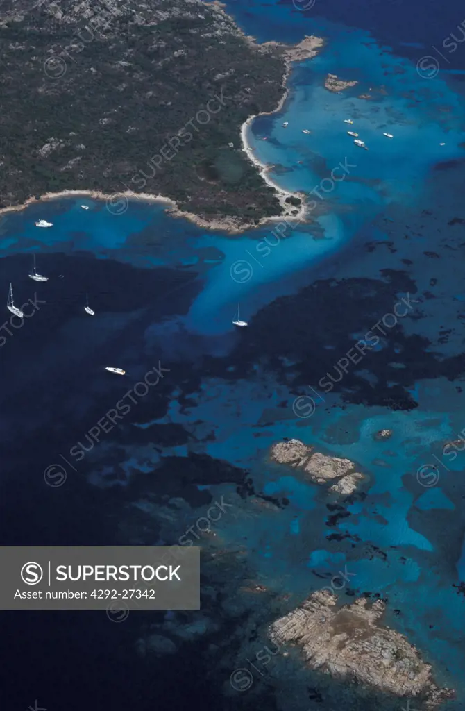 Sardinia, La Maddalena. Budelli Razzoli and Santa Maria Islands