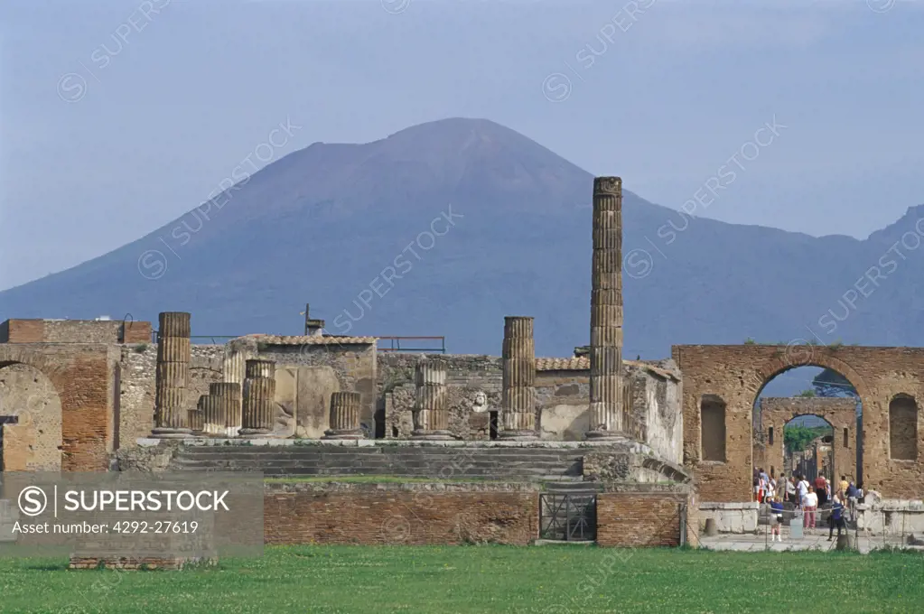 Campania, Pompei, the roman ruins