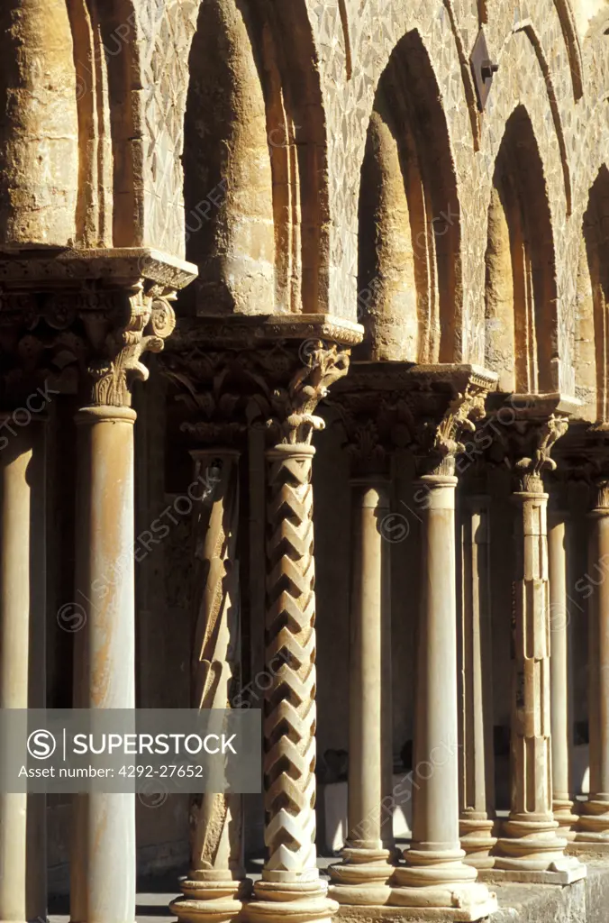 Sicily, Monreale monastery, cloister