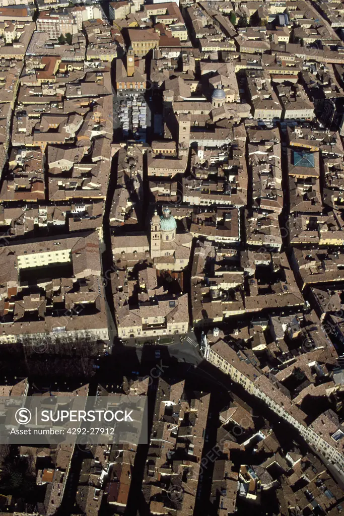 Italy, Emilia Romagna, Reggio Emilia, aerial view