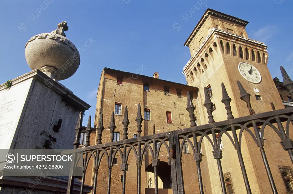 Italy, Emilia Romagna, Ferrara, the Estense castle