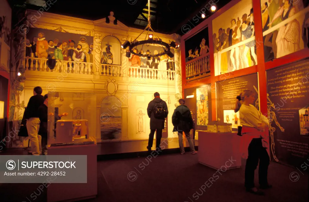 London, England, UK, Globe theatre museum