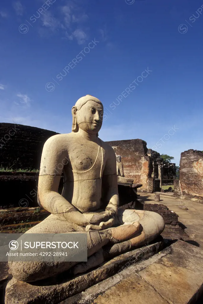 Sri Lanka, Polonnaruwa, Vatadage Buddha