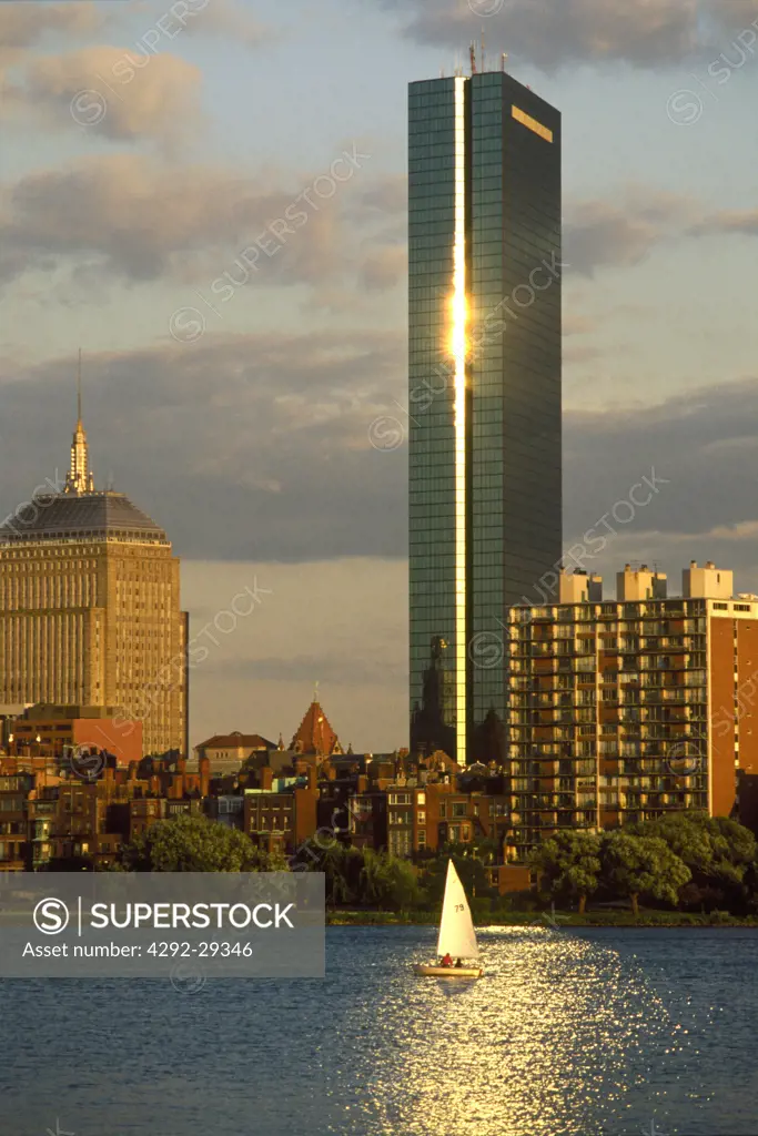 USA, Massachusetts, Boston, J. Hancock Tower