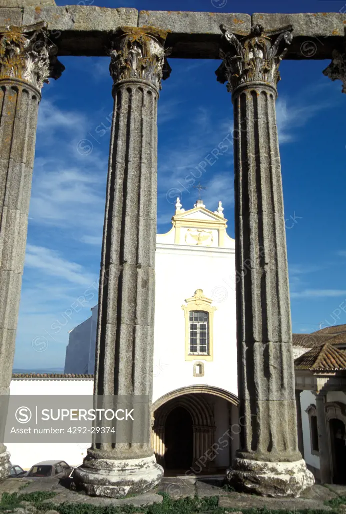 Portugal, Evora, the ruins