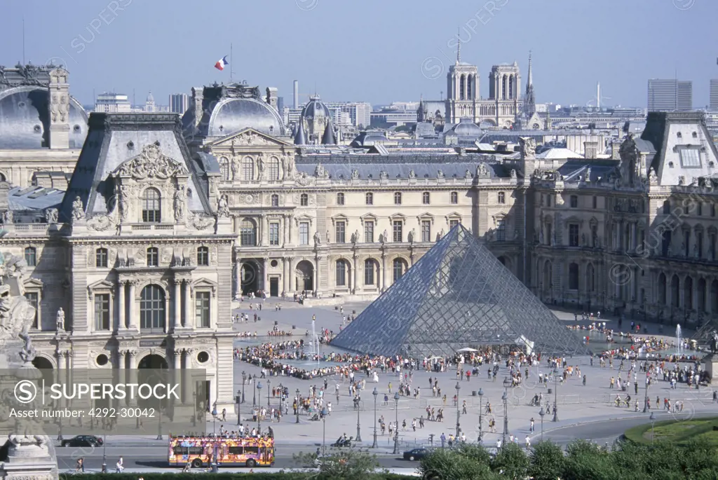 France, Île-de-France, Paris, The Louvre