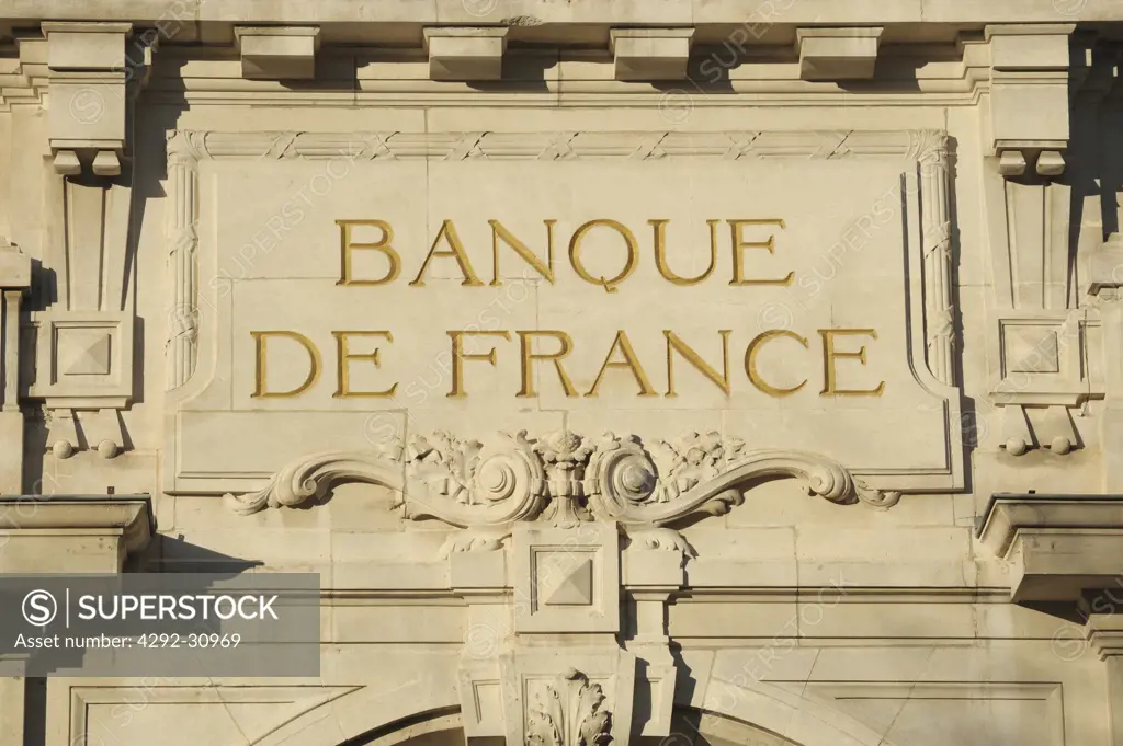 France, Provence, Vaucluse, Avignon, the Banque de France