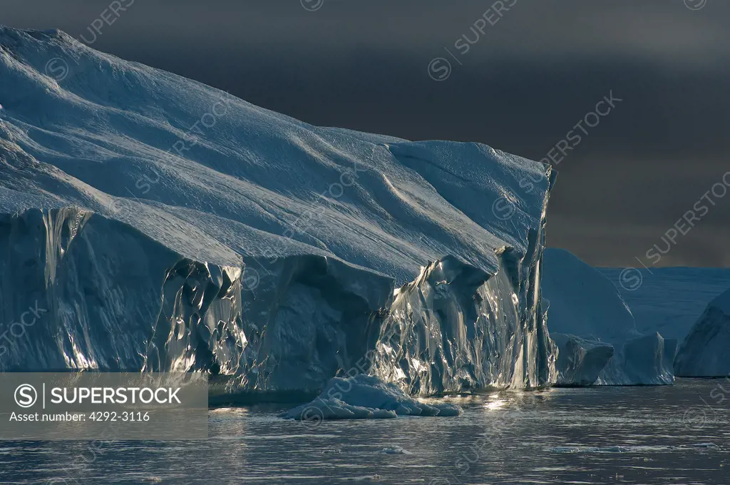 Greenland, Ilulissat, the glaciers