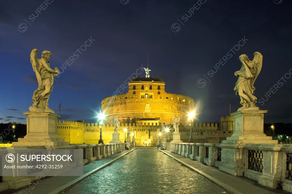 Italy Rome St. Angelo castle
