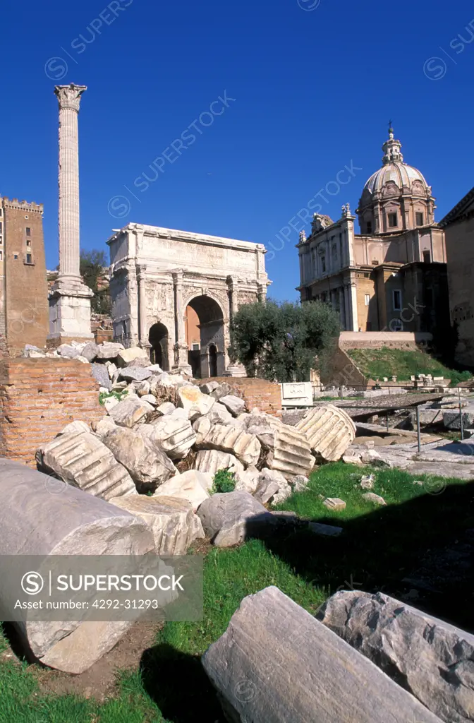 Rome Italy Foro Romano