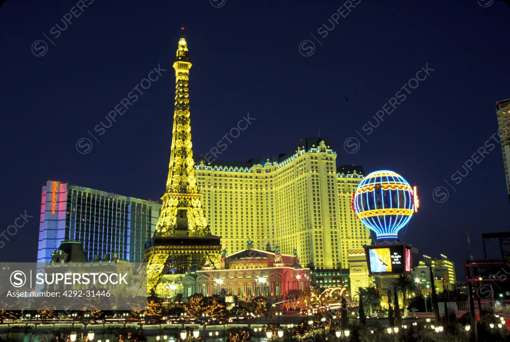 Las Vegas the Paris Paris, hotel and casino