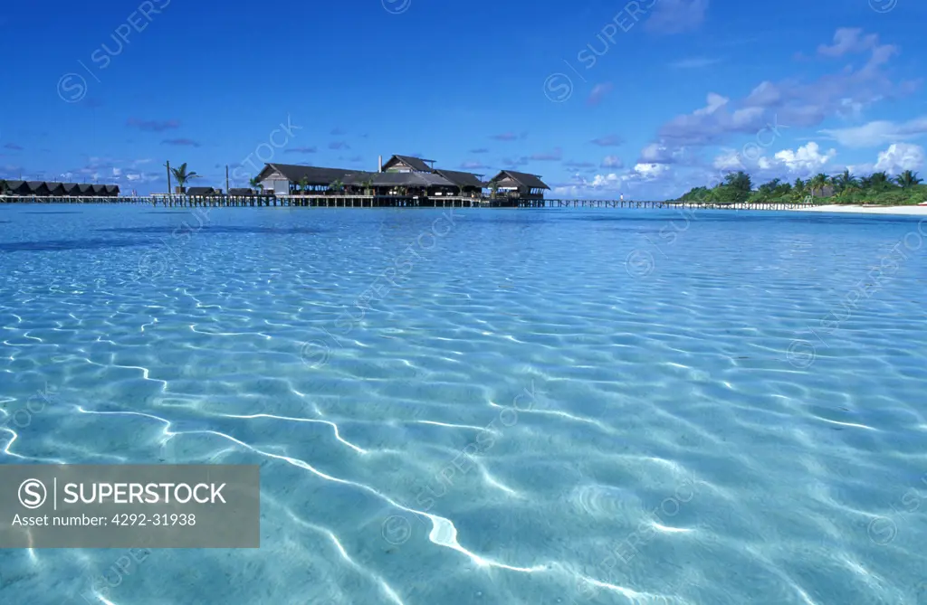 Maldives, Ari Atoll, White Sands Island