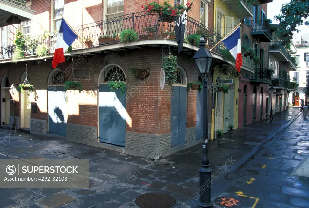 USA, Louisiana, New Orleans, french quartier, Pirates Alley