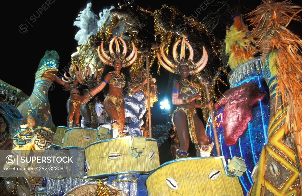 Brazil, Rio de Janeiro. Carnival