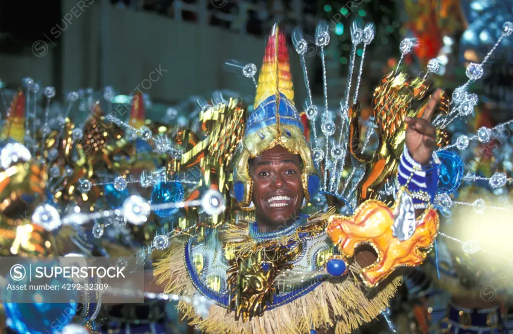 Brazil, Rio de Janeiro. Carnival