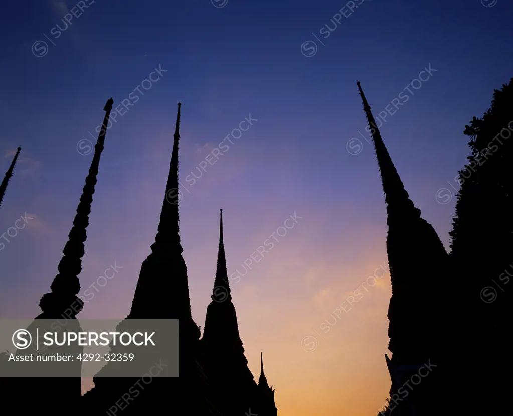 Asia, Thailand, Bangkok, temple Wat Pho