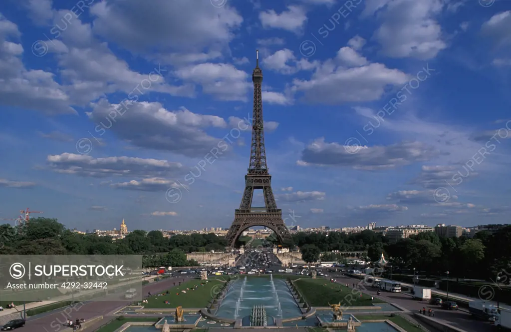 France, Paris. Eiffel Tower