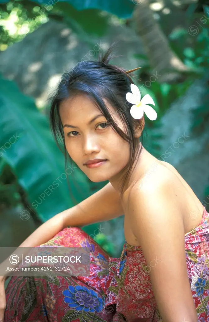Portrait of a thai woman