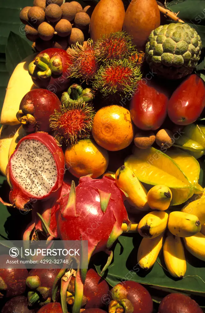 Tropical and thai fruits
