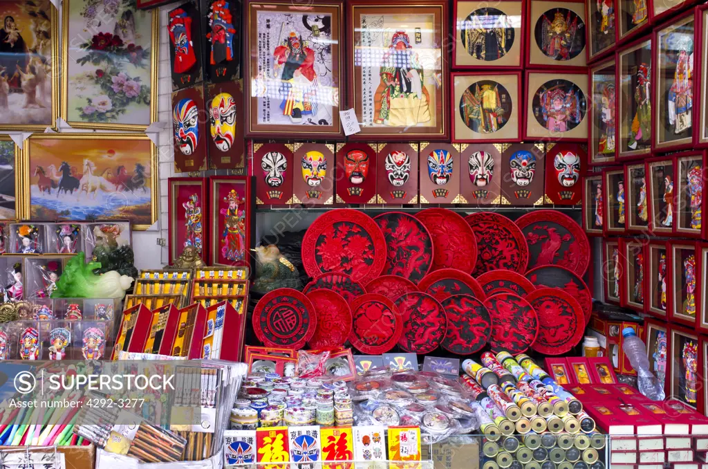 China, Beijing, souvenir shop