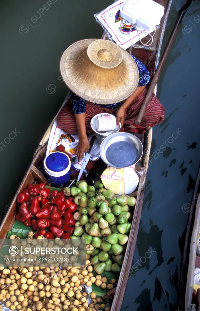 Thailand, Damnoen Saduak, floating market