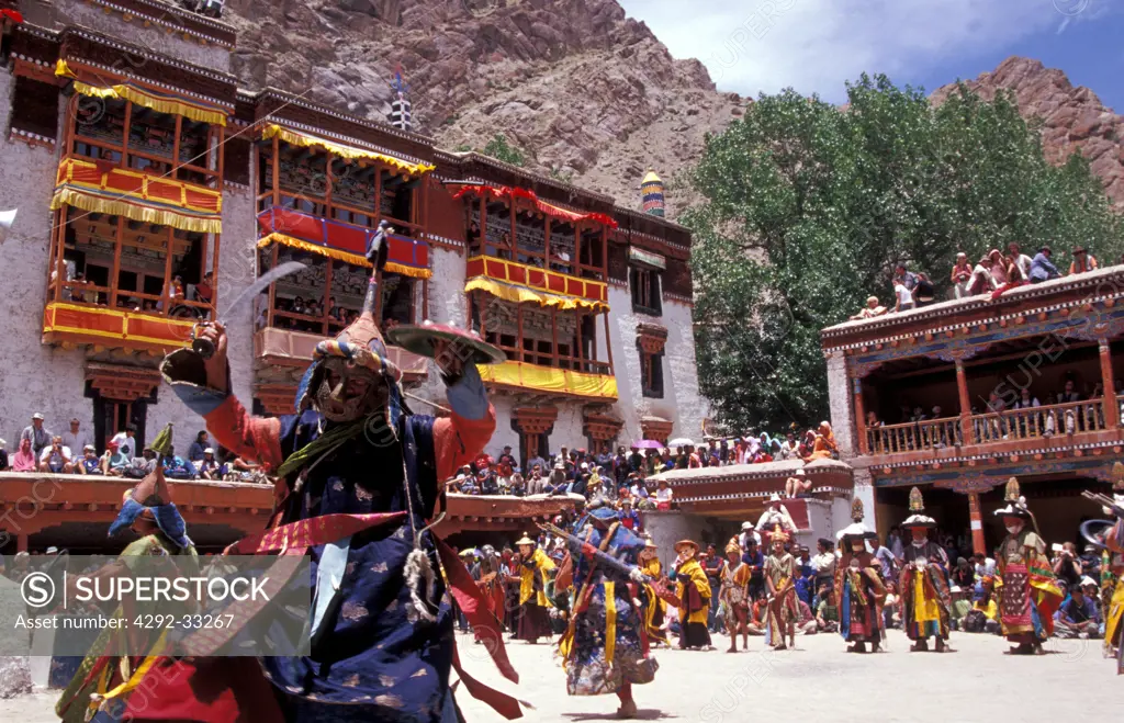 India, Jammu and Kashmir, Ladakh, Hemis Tsechu Buddhist Festival